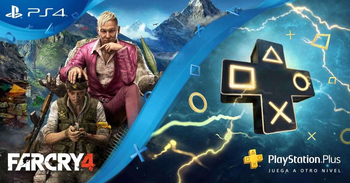 Far Cry 4 de regalo con la suscripción anual a PlayStation Plus