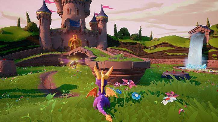 Comparados los gráficos de Spyro Reignited Trilogy y su versión original en PSX, PS4 y PS4 Pro