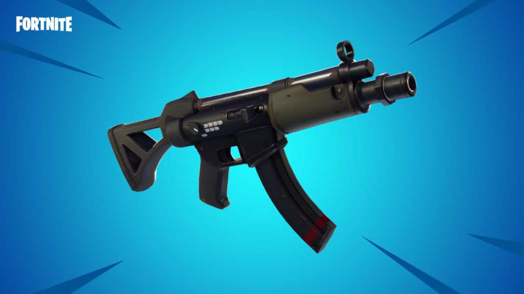 El subfusil llega a Fornite