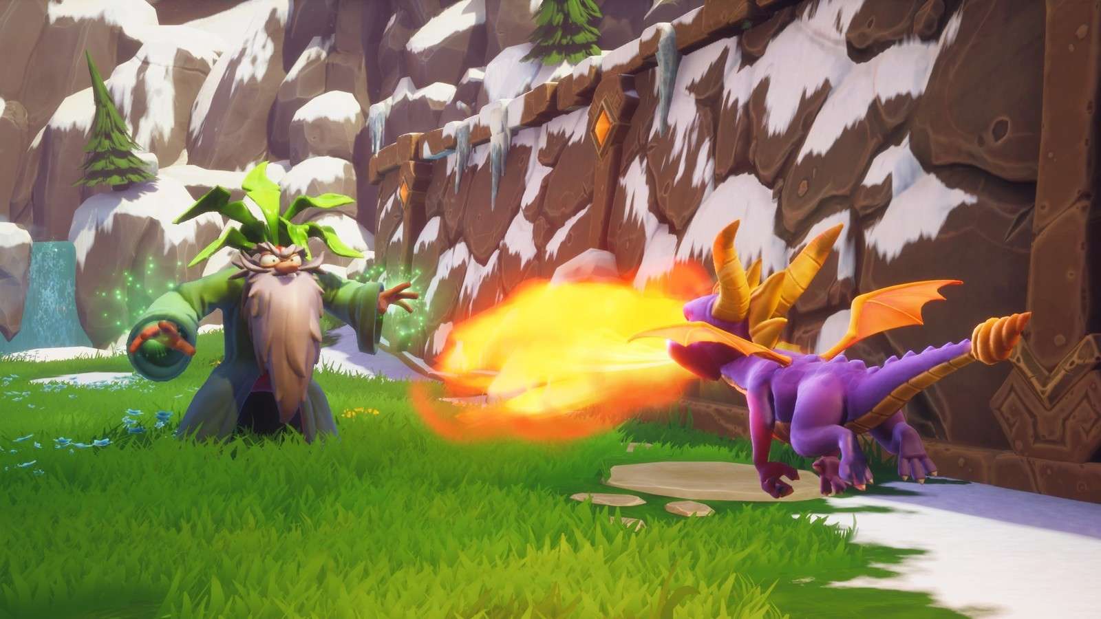 Vemos cómo será el nivel Icy Speedway en Spyro Reignited Trilogy