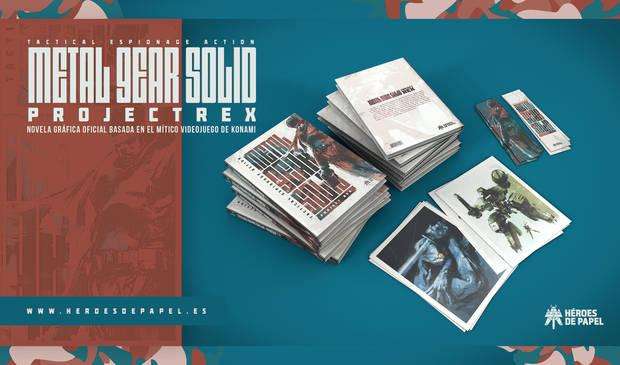 Heroes de Papel anuncia el lanzamiento de la novela gráfica de Metal Gear Solid: Project Rex