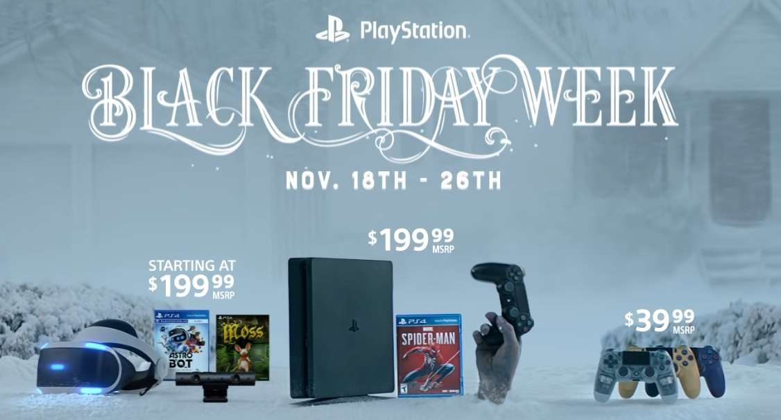 Detalladas las ofertas de PlayStation durante el Black Friday de EEUU