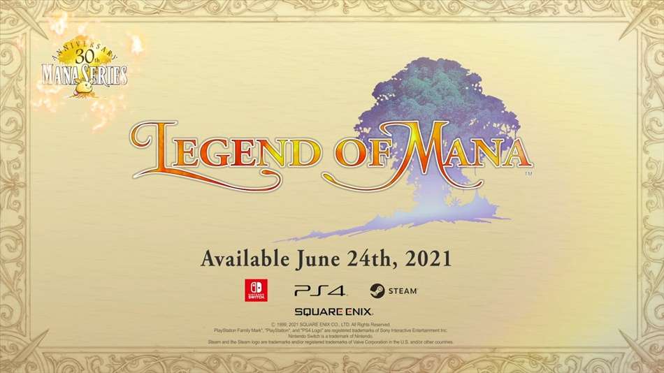 Square Enix nos presenta un nuevo tráiler de The Legend of Mana