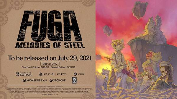 Fuga: Melodies Of Steel anuncia su lanzamiento en PS4 y PS5