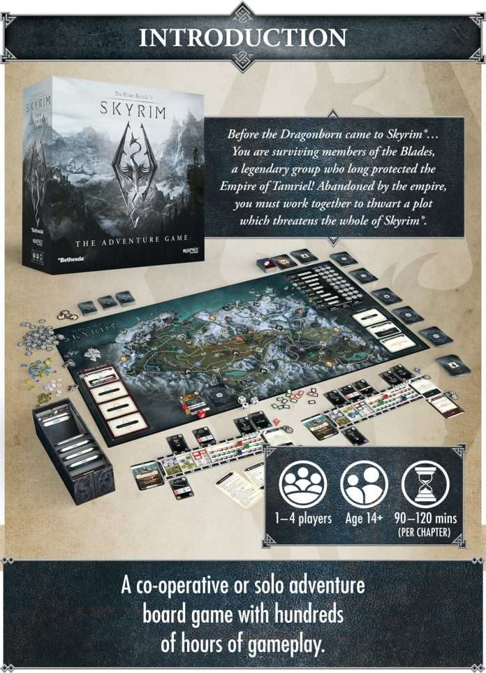 Skyrim Board Game