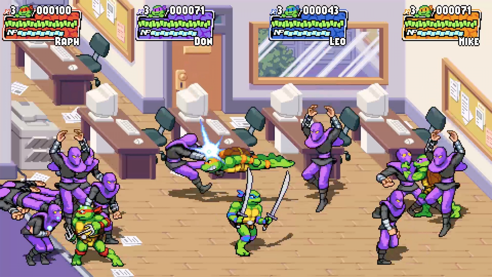 Teenage Mutant Ninja Turtles: Shredder’s Revenge nos muestra su nuevo gameplay