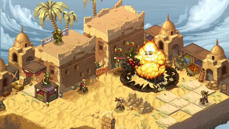 Metal Slug Tactics diario desarrollo