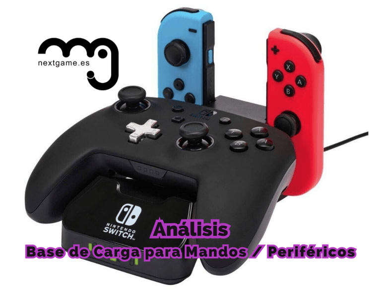 Análisis Base Carga Mandos Switch PowerA