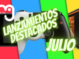 Lanzamientos Videojuegos Julio