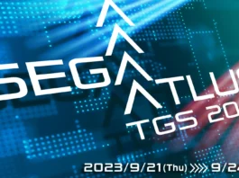 SEGA Atlus Tokyo Game Show 2023 LineUp