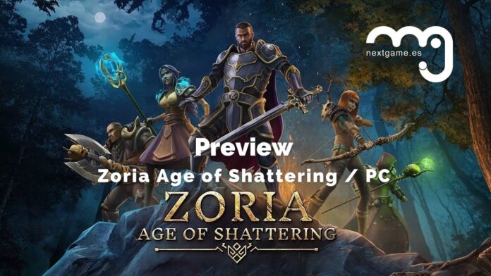 PREVIEW ZORIA AGE OF SHATTERING