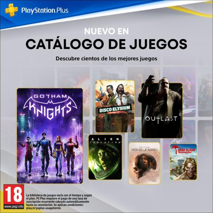 Juegos PS Plus Extra Octubre 2023