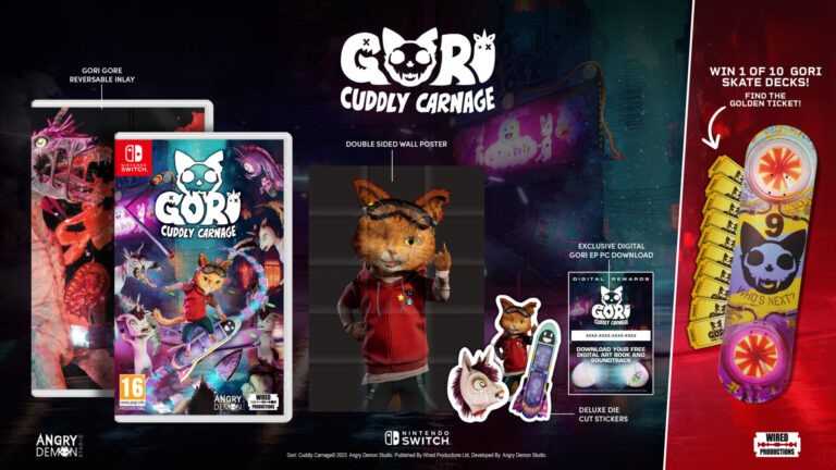 Gori: Cuddy Carnage llegará en formato físico a PlayStation y Switch