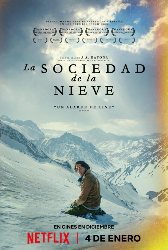 La Sociedad de la nieve tráiler