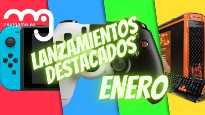 Lanzamientos Videojuegos Enero