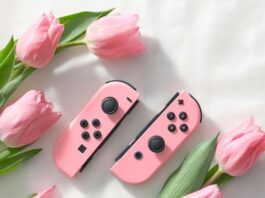 Joy Con rosa