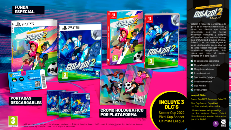 Golazo! 2 Deluxe Complete Edition físico