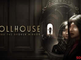 Dollhouse Behind The Broken Mirror