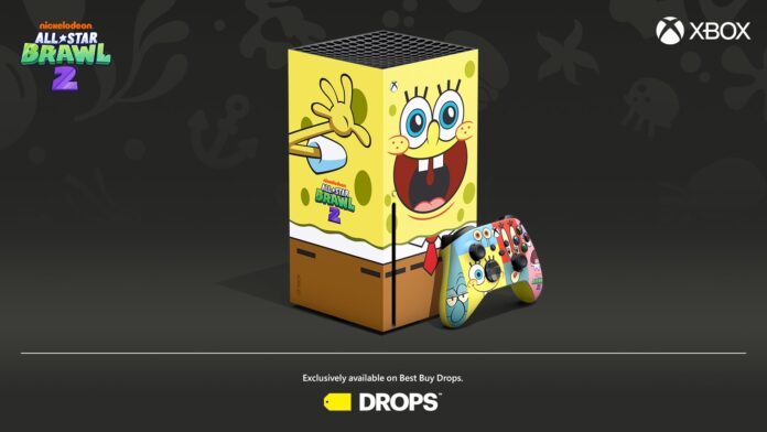 Xbox Series X Bob Esponja