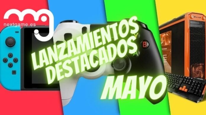 Lanzamientos Videojuegos mayo