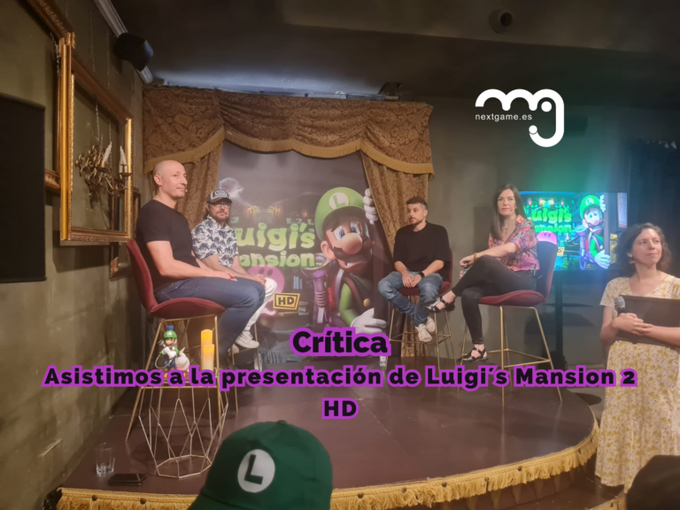 Presentación Luigi Mansion 2 HD