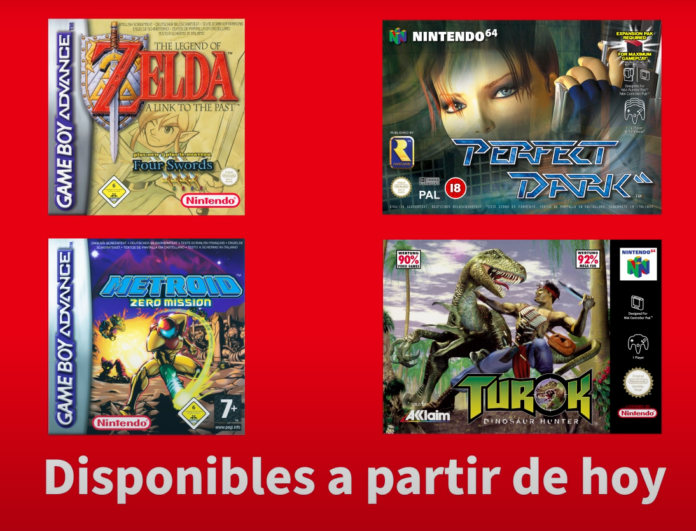 Nintendo Switch Online Juegos