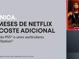 PS5 Netflix Promoción