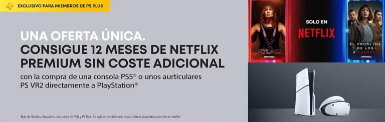 PS5 Netflix Promoción