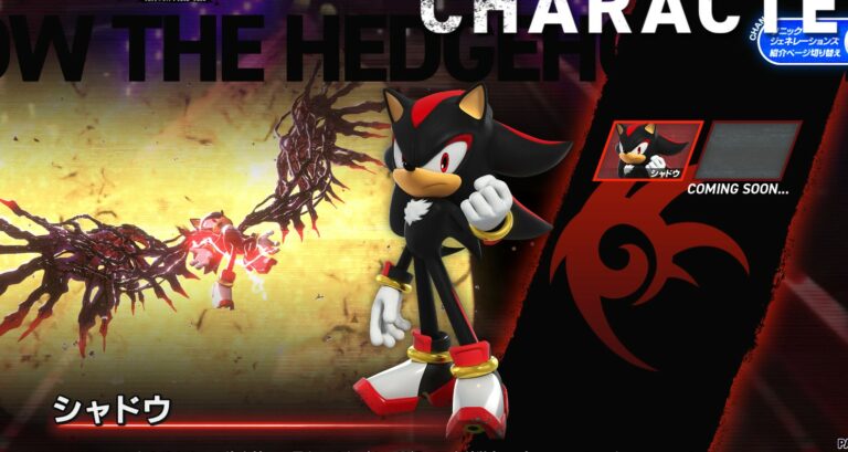 Sonic x Shadow Generations confirma un cuarto personaje jugable