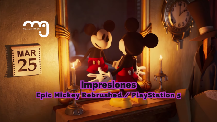 Impresiones Epic Mickey Rebrushed PS5