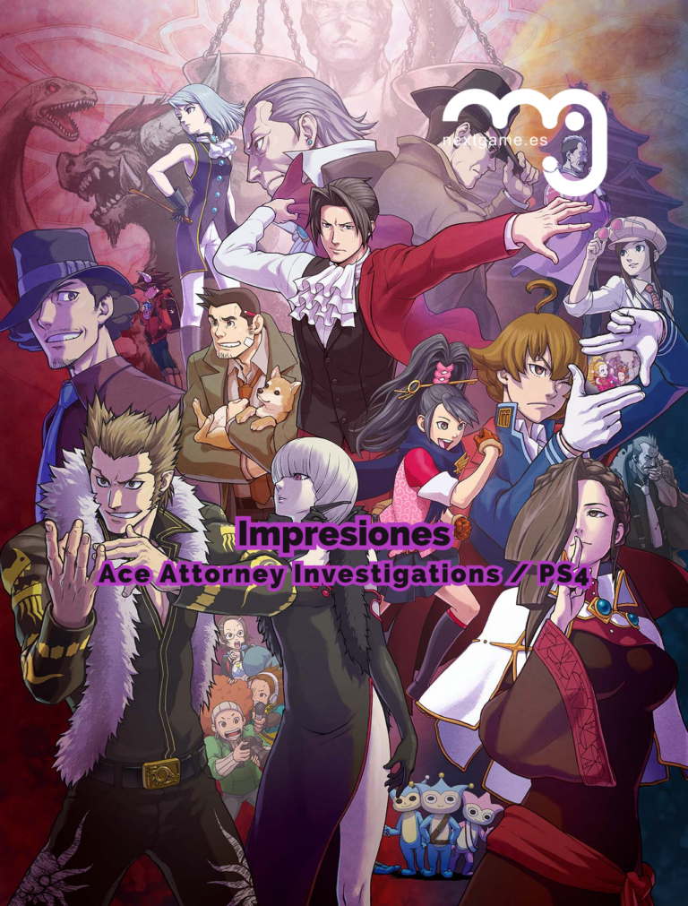 Impresiones Ace Attorney Investigations PS4