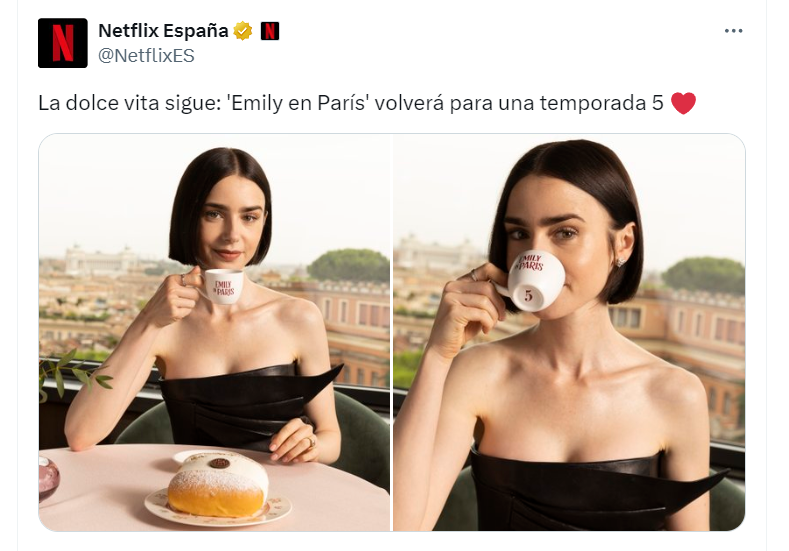 Emily en Paris - Anuncio Netflix