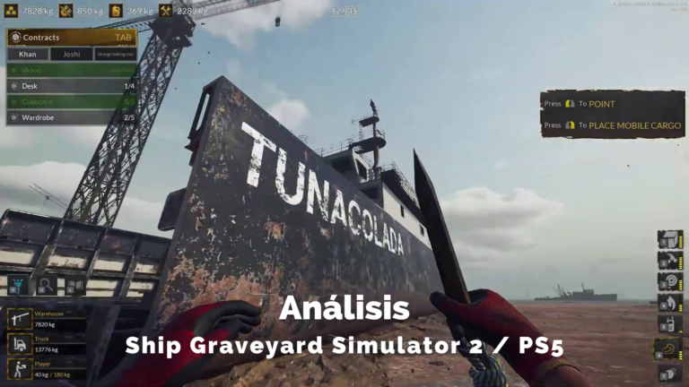 Análisis Ship Graveyard Simulator 2: vuelve el bucle de desmontar barcos