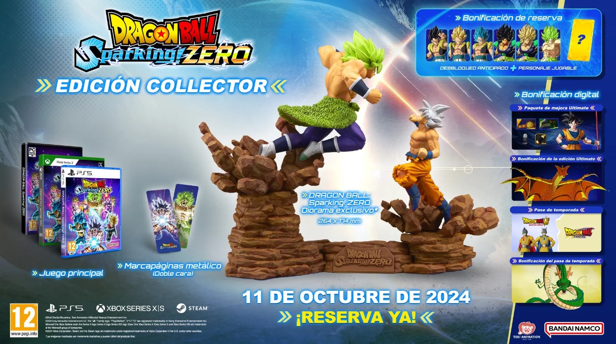 dragon ball sparking zero edicion coleccionista