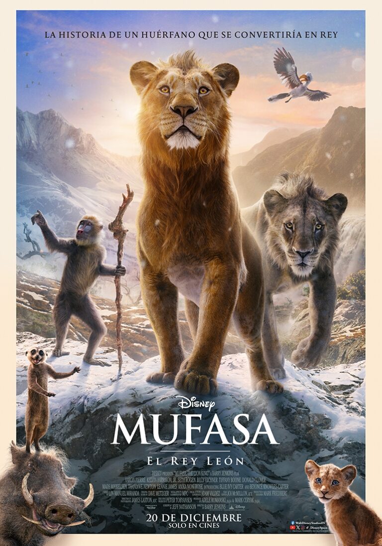 Mufasa El rey león tráiler