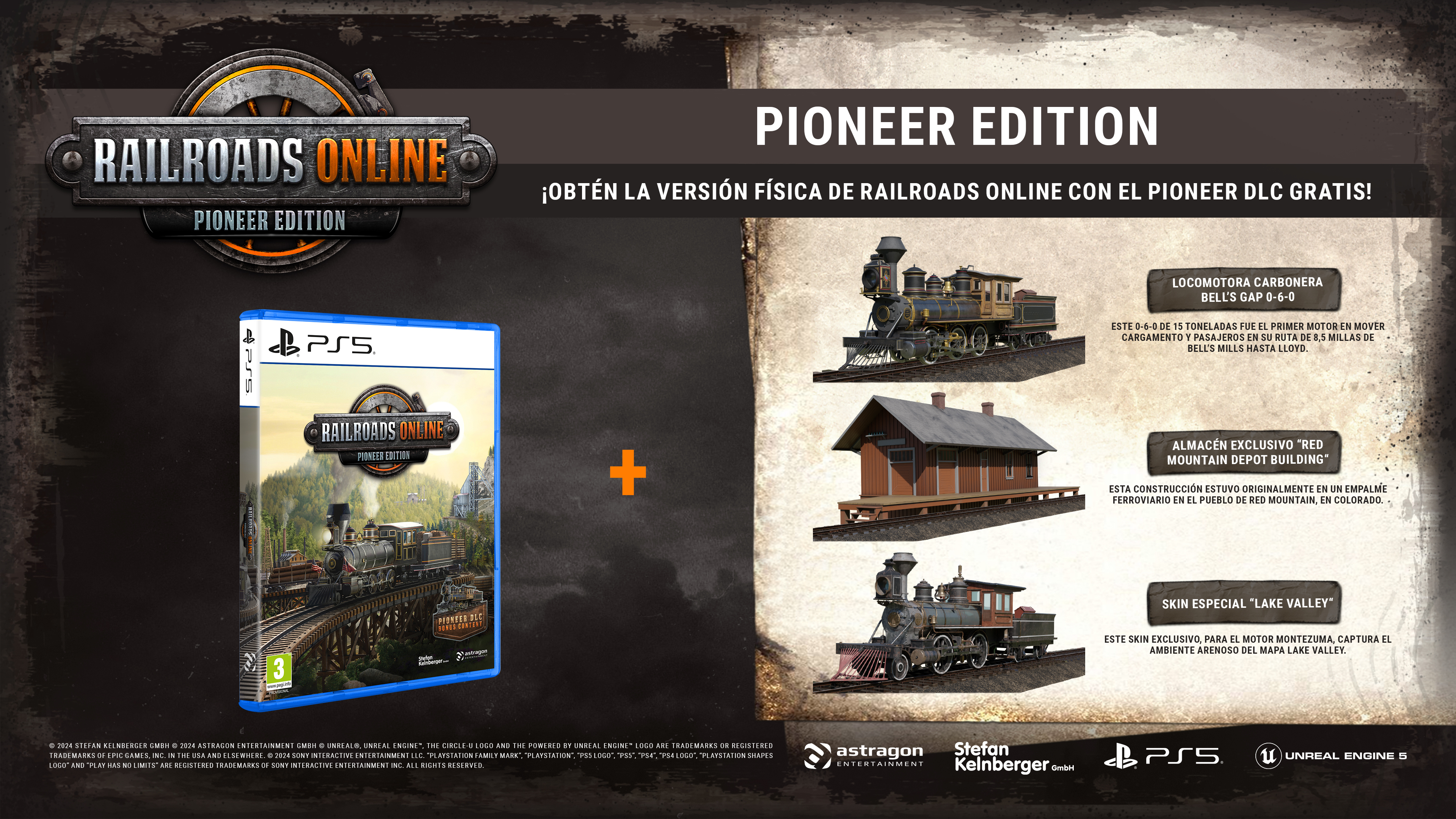 Railroads Online Pioneer Edition físico