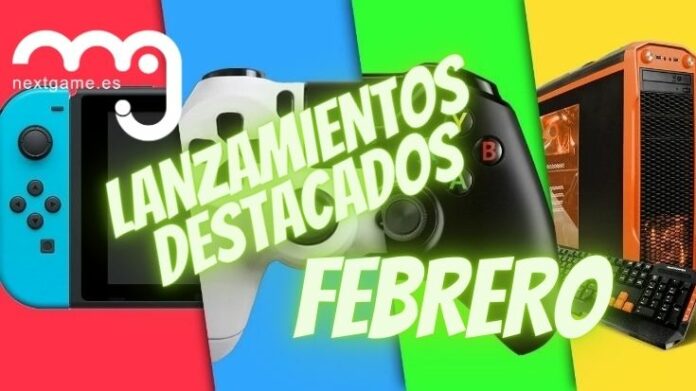 Lanzamientos Videojuegos Febrero