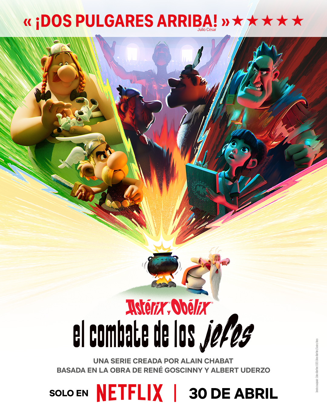 Astérix y Obélix: El combate de los jefes netflix