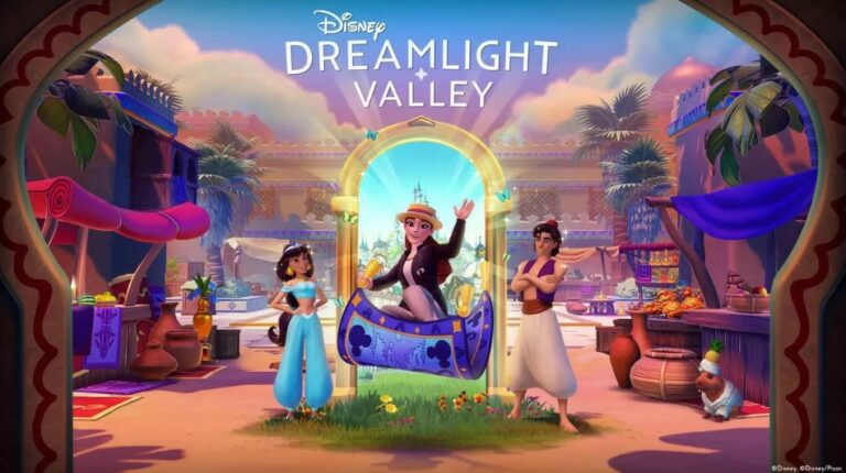 Disney Dreamlight Valley presenta una nueva actualización que incluye a Aladdin y Jasmine